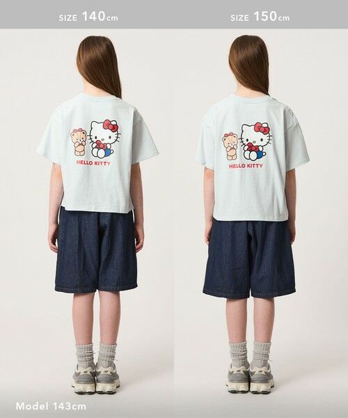 green label relaxing / グリーンレーベル リラクシング カットソー | 【別注】＜URBAMENT＞SANRIO Tシャツ / 140cm-150cm | 詳細12