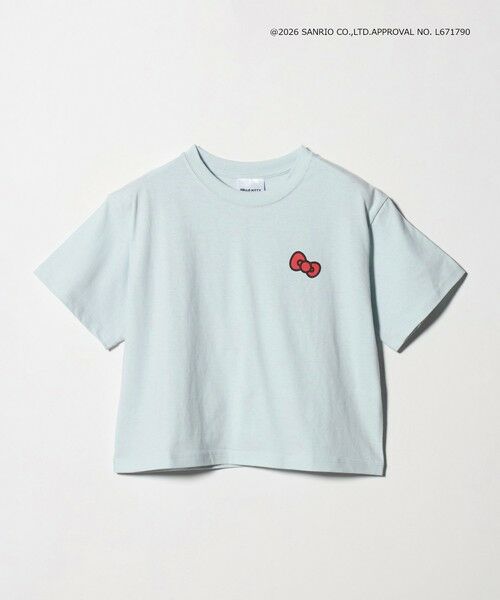 green label relaxing / グリーンレーベル リラクシング カットソー | 【別注】＜URBAMENT＞SANRIO Tシャツ / 140cm-150cm（LT.BLUE）