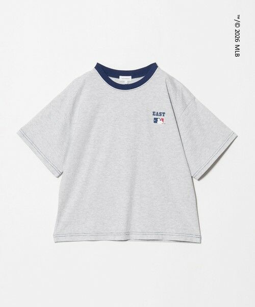 green label relaxing / グリーンレーベル リラクシング カットソー | 【別注】＜MLB＞ プリント Tシャツ / キッズ 140cm-150cm | 詳細1