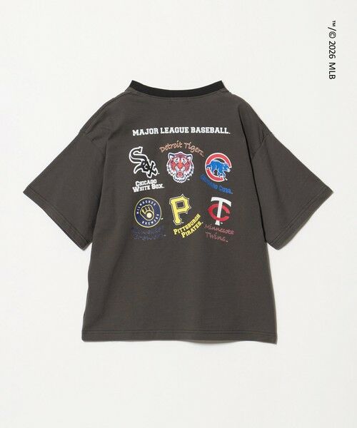 green label relaxing / グリーンレーベル リラクシング カットソー | 【別注】＜MLB＞ プリント Tシャツ / キッズ 140cm-150cm | 詳細5