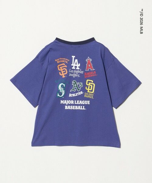 green label relaxing / グリーンレーベル リラクシング カットソー | 【別注】＜MLB＞ プリント Tシャツ / キッズ 140cm-150cm | 詳細9