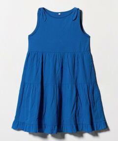 green label relaxing / グリーンレーベル リラクシング ロング・マキシ丈ワンピース | ティアード スカート ワンピース / キッズ 140cm-160cm