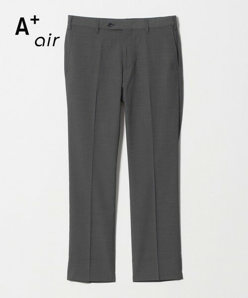 green label relaxing / グリーンレーベル リラクシング スラックス・ドレスパンツ | A+ air TW サイロ ソリッド アジャスター スラックス -接触冷感・通気性- | 詳細5