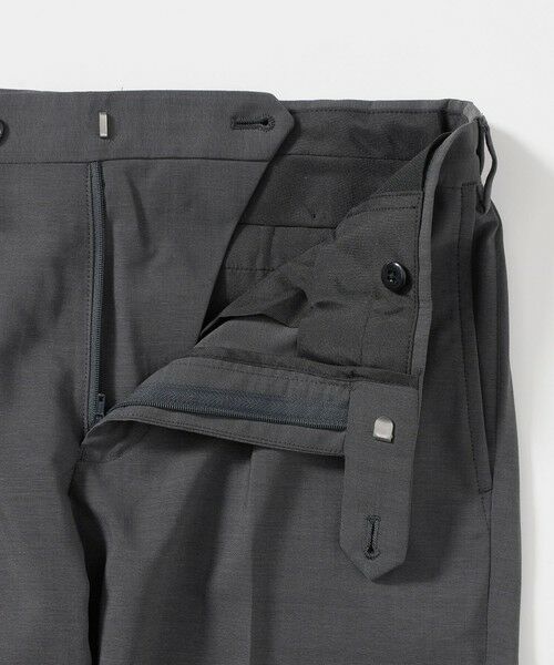 green label relaxing / グリーンレーベル リラクシング スラックス・ドレスパンツ | A+ air TW サイロ ソリッド アジャスター スラックス -接触冷感・通気性- | 詳細3