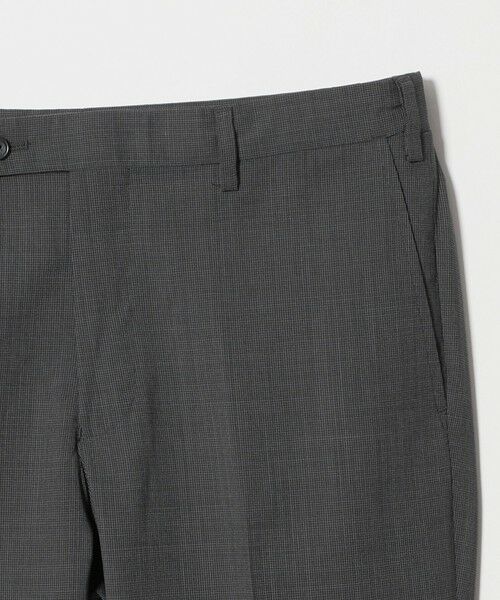 green label relaxing / グリーンレーベル リラクシング スラックス・ドレスパンツ | A+ air TW サイロ ピンチェック アジャスター スラックス -接触冷感・通気性- | 詳細3