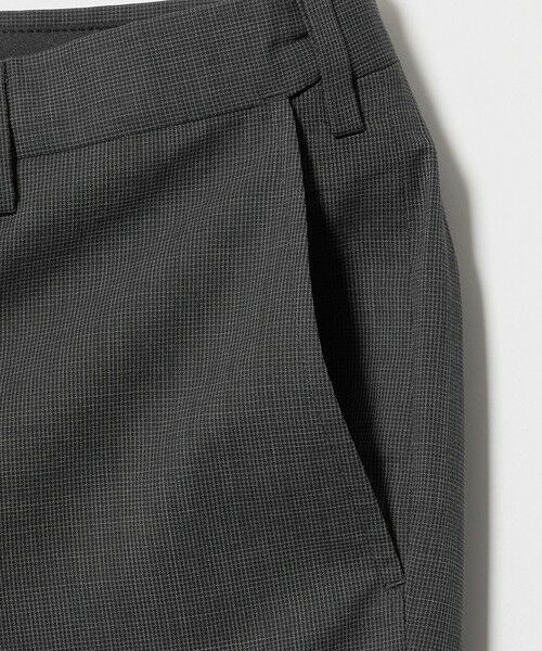 green label relaxing / グリーンレーベル リラクシング スラックス・ドレスパンツ | A+ air TW サイロ ピンチェック アジャスター スラックス -接触冷感・通気性- | 詳細4