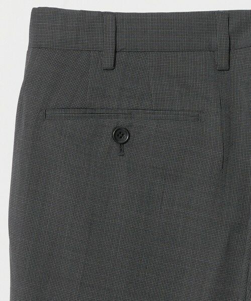 green label relaxing / グリーンレーベル リラクシング スラックス・ドレスパンツ | A+ air TW サイロ ピンチェック アジャスター スラックス -接触冷感・通気性- | 詳細5