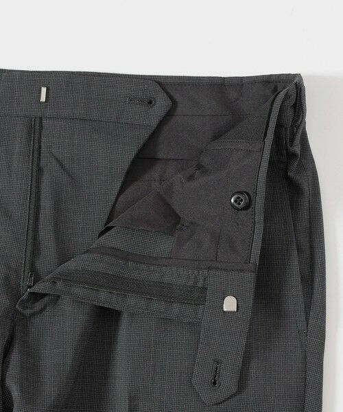 green label relaxing / グリーンレーベル リラクシング スラックス・ドレスパンツ | A+ air TW サイロ ピンチェック アジャスター スラックス -接触冷感・通気性- | 詳細6