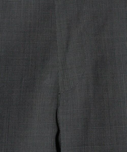 green label relaxing / グリーンレーベル リラクシング スラックス・ドレスパンツ | A+ air TW サイロ ピンチェック アジャスター スラックス -接触冷感・通気性- | 詳細8