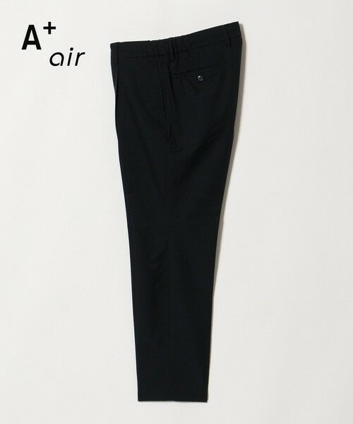 green label relaxing / グリーンレーベル リラクシング スラックス・ドレスパンツ | A+ air ポリエステル ミニ チェック 1プリーツ スラックス | 詳細2