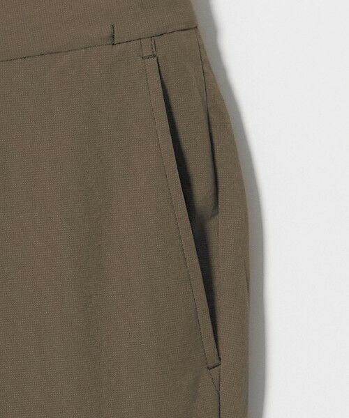 green label relaxing / グリーンレーベル リラクシング スラックス・ドレスパンツ | A+ air ポリエステル ミニ チェック 1プリーツ スラックス | 詳細9