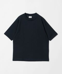 green label relaxing / グリーンレーベル リラクシング カットソー | ミニ ワッフル ビズ クルーネック カットソー -UVカット-