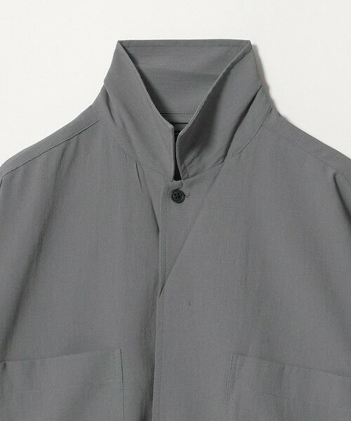 green label relaxing / グリーンレーベル リラクシング シャツ・ブラウス | SHIELDRY フライフロント 長袖 オープンカラー シャツ -伸縮性・UVカット・遮熱- | 詳細13