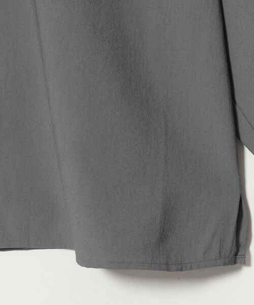 green label relaxing / グリーンレーベル リラクシング シャツ・ブラウス | SHIELDRY フライフロント 長袖 オープンカラー シャツ -伸縮性・UVカット・遮熱- | 詳細16