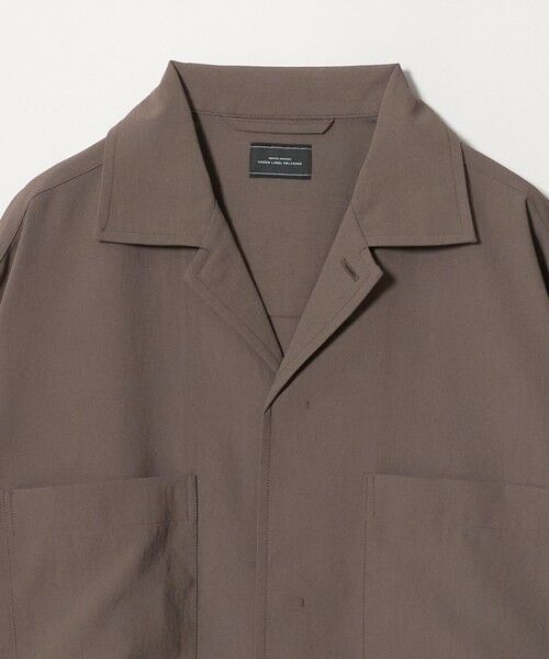 green label relaxing / グリーンレーベル リラクシング シャツ・ブラウス | SHIELDRY フライフロント 長袖 オープンカラー シャツ -伸縮性・UVカット・遮熱- | 詳細29