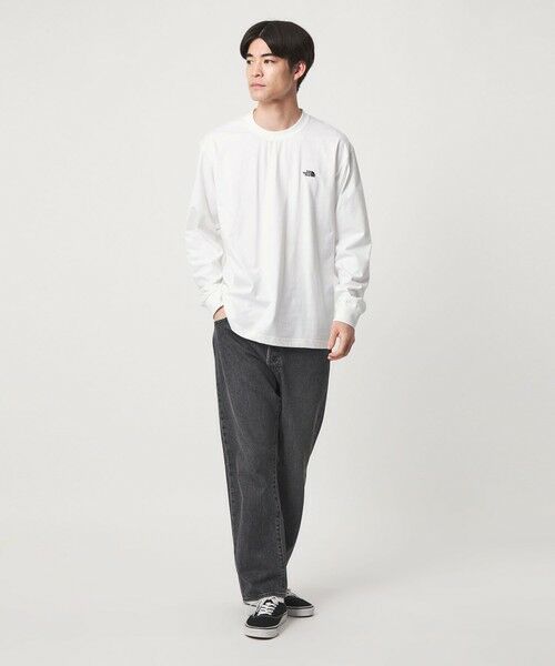 green label relaxing / グリーンレーベル リラクシング カットソー | 【WEB限定】＜THE NORTH FACE＞ヌプシ コットン 長袖 Tシャツ | 詳細2