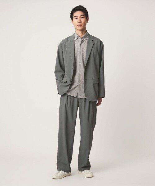 green label relaxing / グリーンレーベル リラクシング その他パンツ | SHIELDRY ワイド 1P パンツ W4 -伸縮性・UVカット・遮熱- | 詳細4