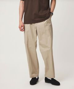 green label relaxing / グリーンレーベル リラクシング その他パンツ | コットン ナイロン ツイル  GJ 1P ワイド パンツ W3