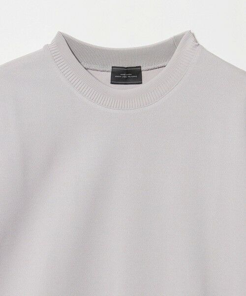 green label relaxing / グリーンレーベル リラクシング Tシャツ | アムンゼン ダブルフェイス クルーネック 半袖 Tシャツ -接触冷感- | 詳細3
