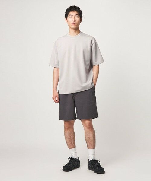 green label relaxing / グリーンレーベル リラクシング Tシャツ | アムンゼン ダブルフェイス クルーネック 半袖 Tシャツ -接触冷感- | 詳細1