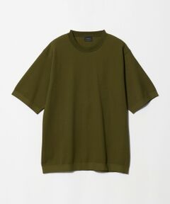 green label relaxing / グリーンレーベル リラクシング Tシャツ | ニットライク カノコ クルーネック 半袖 Tシャツ