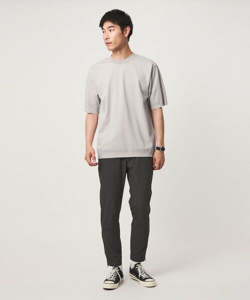 green label relaxing / グリーンレーベル リラクシング Tシャツ | ニットライク カノコ クルーネック 半袖 Tシャツ | 詳細1