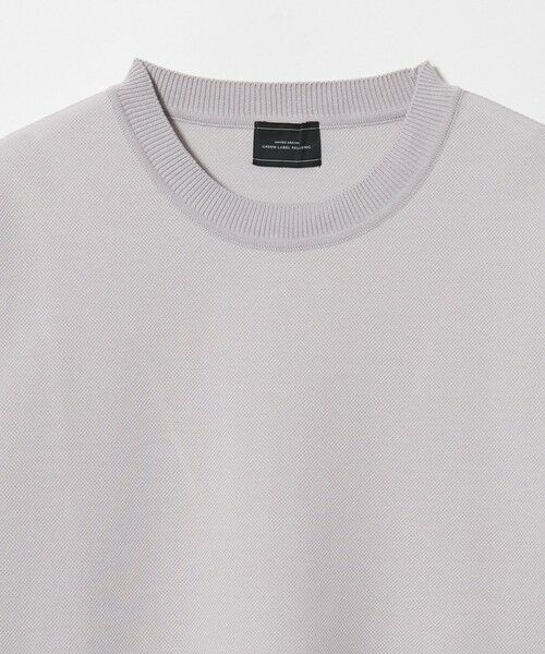 green label relaxing / グリーンレーベル リラクシング Tシャツ | ニットライク カノコ クルーネック 半袖 Tシャツ | 詳細6