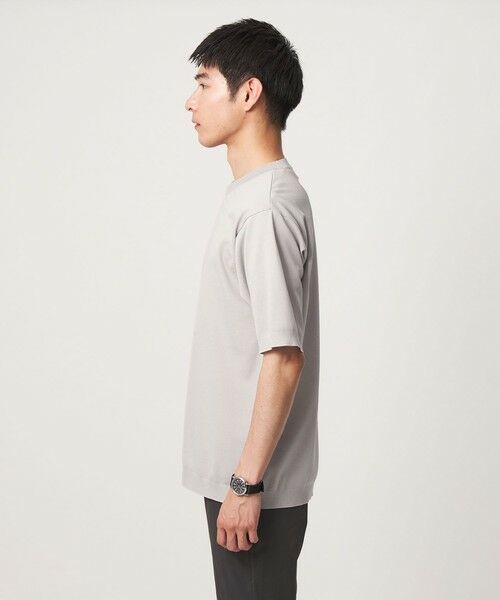 green label relaxing / グリーンレーベル リラクシング Tシャツ | ニットライク カノコ クルーネック 半袖 Tシャツ | 詳細3