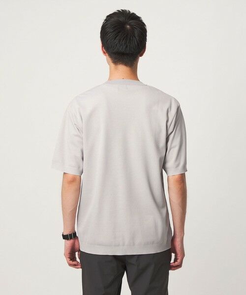green label relaxing / グリーンレーベル リラクシング Tシャツ | ニットライク カノコ クルーネック 半袖 Tシャツ | 詳細4