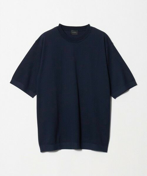 green label relaxing / グリーンレーベル リラクシング Tシャツ | ニットライク カノコ クルーネック 半袖 Tシャツ | 詳細17