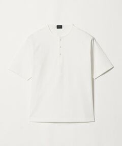 green label relaxing / グリーンレーベル リラクシング Tシャツ | クリア MVS ヘンリーネック 半袖 Tシャツ