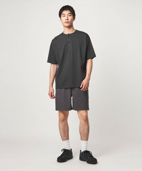 green label relaxing / グリーンレーベル リラクシング Tシャツ | クリア MVS ヘンリーネック 半袖 Tシャツ | 詳細7