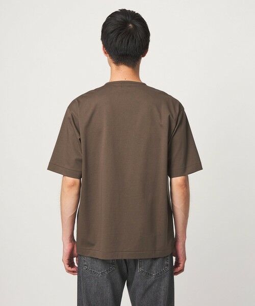 green label relaxing / グリーンレーベル リラクシング Tシャツ | クリア MVS ヘンリーネック 半袖 Tシャツ | 詳細14