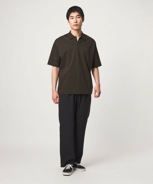 green label relaxing / グリーンレーベル リラクシング Tシャツ | クリア MVS スキッパー 半袖 ポロシャツ | 詳細1