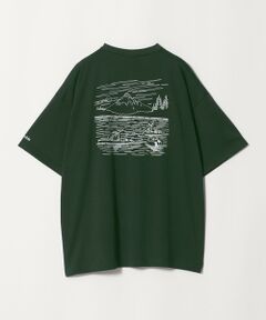 green label relaxing / グリーンレーベル リラクシング Tシャツ | 【別注】＜Columbia＞GLR Jonas グラフィック 半袖 Tシャツ