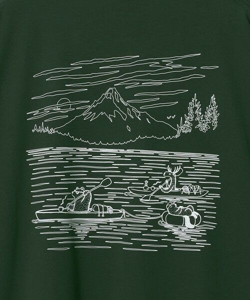green label relaxing / グリーンレーベル リラクシング Tシャツ | 【別注】＜Columbia＞GLR Jonas グラフィック 半袖 Tシャツ | 詳細18