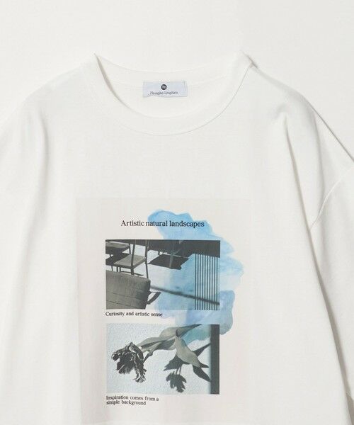green label relaxing / グリーンレーベル リラクシング Tシャツ | ＜Phospho Graphica＞グラフィック 半袖 Tシャツ カットソー | 詳細3