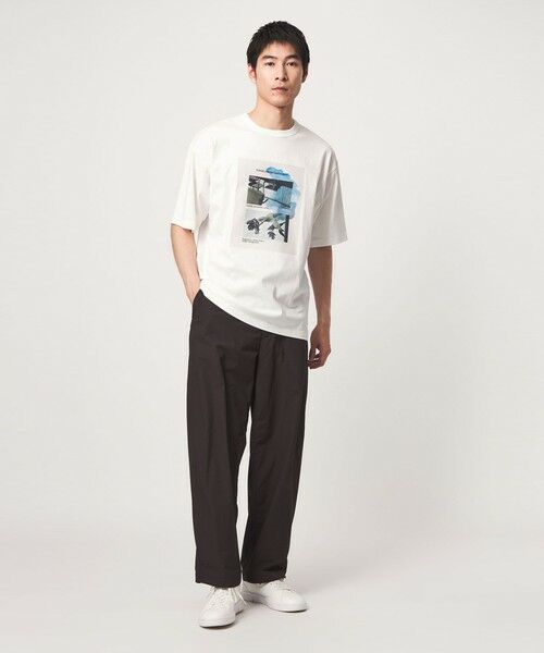green label relaxing / グリーンレーベル リラクシング Tシャツ | ＜Phospho Graphica＞グラフィック 半袖 Tシャツ カットソー | 詳細1