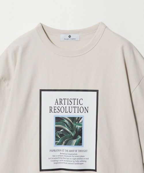 green label relaxing / グリーンレーベル リラクシング Tシャツ | ＜Phospho Graphica＞グラフィック 半袖 Tシャツ カットソー | 詳細16