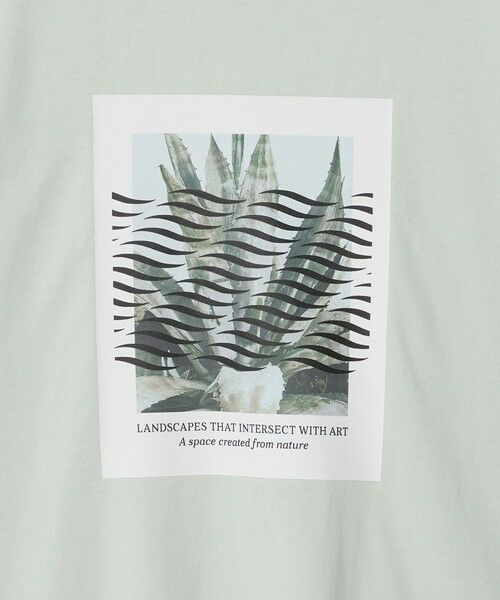 green label relaxing / グリーンレーベル リラクシング Tシャツ | ＜Phospho Graphica＞グラフィック 半袖 Tシャツ カットソー | 詳細24