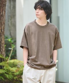 green label relaxing / グリーンレーベル リラクシング Tシャツ | 【別注】＜GOAT＞ピグメント 半袖 Tシャツ