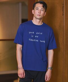 green label relaxing / グリーンレーベル リラクシング Tシャツ | 【別注】＜Thomas Lelu＞サインアート 半袖 Tシャツ カットソー