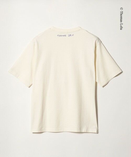 green label relaxing / グリーンレーベル リラクシング Tシャツ | 【別注】＜Thomas Lelu＞サインアート 半袖 Tシャツ カットソー | 詳細7