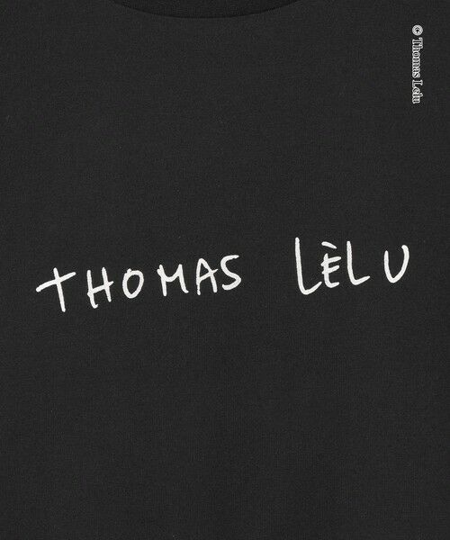 green label relaxing / グリーンレーベル リラクシング Tシャツ | 【別注】＜Thomas Lelu＞サインアート 半袖 Tシャツ カットソー | 詳細20