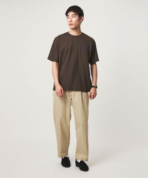 green label relaxing / グリーンレーベル リラクシング Tシャツ | 【別注】＜Thomas Lelu＞サインアート 半袖 Tシャツ カットソー | 詳細23