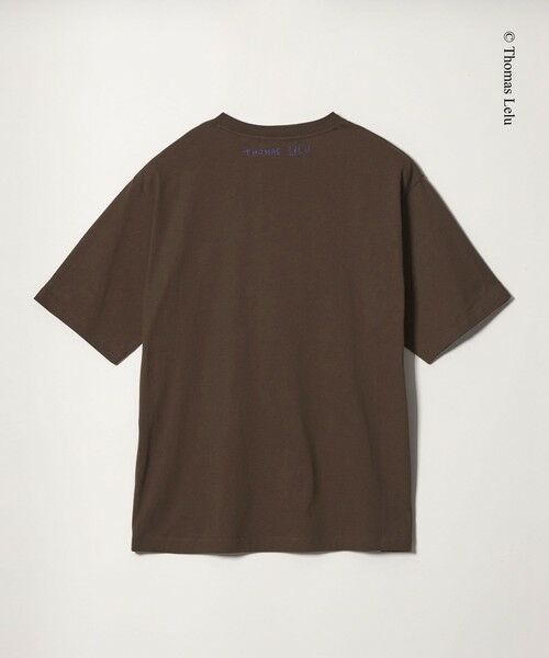 green label relaxing / グリーンレーベル リラクシング Tシャツ | 【別注】＜Thomas Lelu＞サインアート 半袖 Tシャツ カットソー | 詳細22