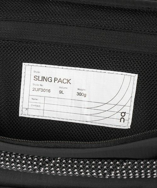 green label relaxing / グリーンレーベル リラクシング その他小物 | 【WEB限定】＜On＞SLING PACK 9L ショルダーバッグ | 詳細11