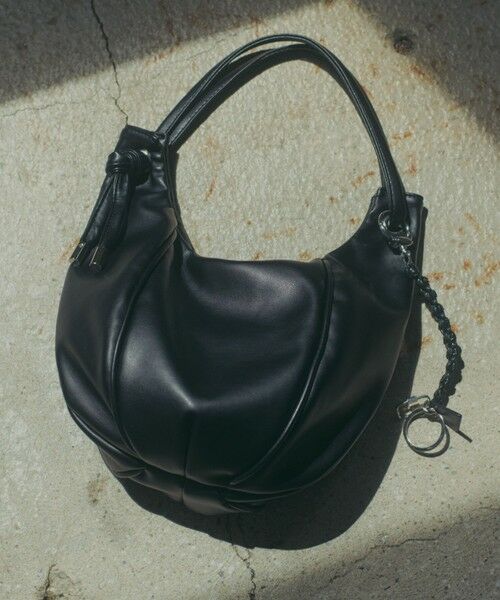 green label relaxing / グリーンレーベル リラクシング ショルダーバッグ | 【WEB限定】＜COMERU＞FOLD フォールド ショルダーバッグ（BLACK）