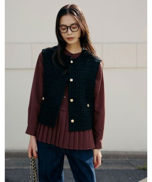 green label relaxing / グリーンレーベル リラクシング シャツ・ブラウス | ［size SHORTあり］スソ プリーツ シャツ マシンウォッシャブル 吸水速乾 | 詳細5