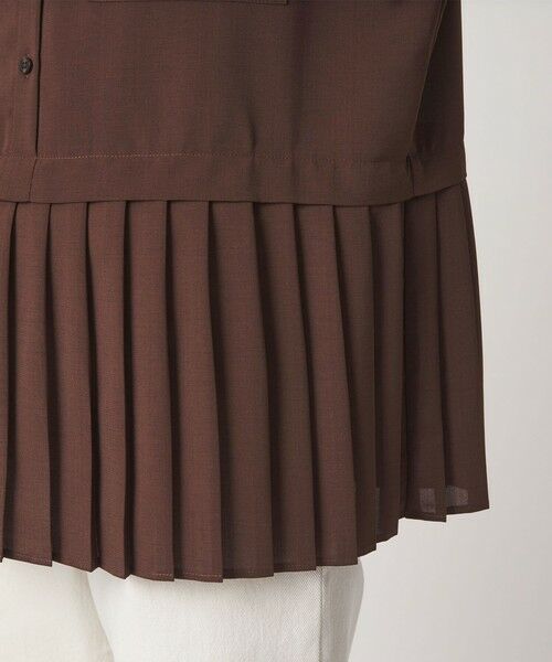 green label relaxing / グリーンレーベル リラクシング シャツ・ブラウス | ［size SHORTあり］スソ プリーツ シャツ マシンウォッシャブル 吸水速乾 | 詳細15